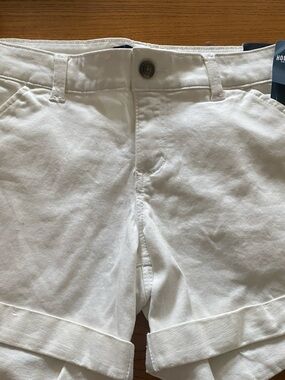 Hollister White Women's Jean Shorts